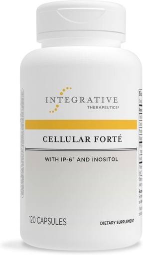 [BRSWIY3YON4WMAL6] Integrative Therapeutics Cellular Forte - Inositol Supplement for Imune System & Cell Health Support* - Contém IP-6 - Vegan, Gluten-Free & Dairy-Free - 120 Cápsulas (60 Servings)