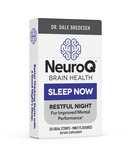 [BRSRMGQRBECQI3A7] LifeSeasons NeuroQ Sleep Now - Natural Sleep Support Supplement - Maintain Healthy Sleep Cycles & Brain Function - Melatonin & L-Theanine - Non-Habit Forming - 30 Mint Oral Strips
