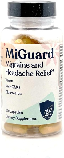 [BRSRM23YPN7AK3L5] A dor de cabeza e os suplementos de alivio de Migraína - Suplementos naturais para dores de cabeza Migraine - axuda a reducir a frecuencia e gravidade (60 cápsulas)