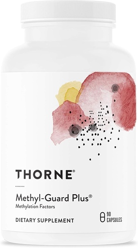 [BRSWIHL4AIARO3L6] THORNE - Methyl-Guard Plus - Active Folate (5-MTHF) with Vitamins B2, B6 & B12 - Supports Methylation & Healthy Level of Homocysteine* - Gluten, Dairy & Soy-Free - 30 Servings
