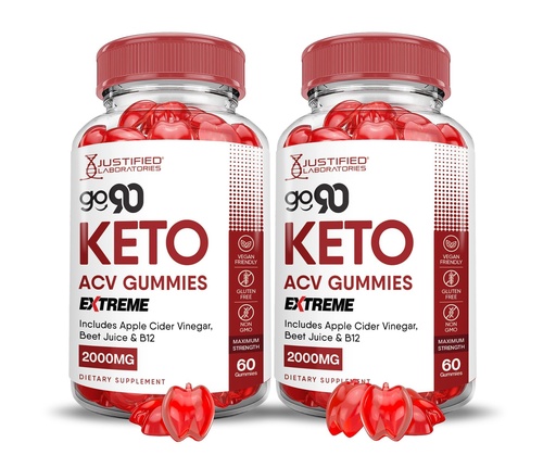 [BRSRMCA5B54GEADV] (2 Pack) Go 90 Keto ACV Gummies Extreme 2000MG Go90 Keto Gummies Apple Cider Vinegar Formulated with Pomegranate Beet Juice Powder B12 Vegan Non GMO 120 Gummys