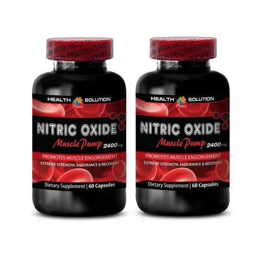 [BRSRMGD6BYCWOHLV] Boost Nitric Oxide - Nitric Oxide 2400mg Muscle Pump, Extreme Strength - Nitric Oxide Supplements, Muscle Pump Supplements for Men and Women, Workout Pills for Men, Muscle Growth - 2 Bot 120 Capsules