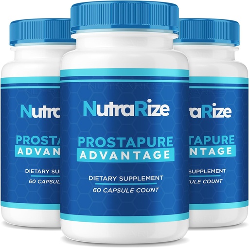 [BRSRAZQ5CF6BOG3D] (3 paquets) Prostapure Capsules, Prostapure AdMAll Prostate Prostate, Avançat de la fórmula oficial All-Natlaur, màxima fortalesa Pils per donar suport a la Salut global, Prosta Reviews (180 Capules)