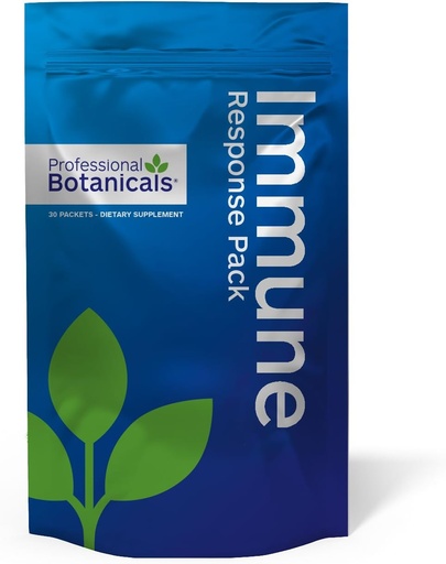 [BRSWIZAIAAGWAE3K] Professional Botanicals Immune Response Packs - Vegan Multi-Formula Immune System Support - 20 Packs