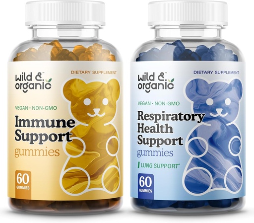 [BRSRAGQRCAGRSDI4] Wild & Organic Immune Support Gummies & Lung Detox Gummies