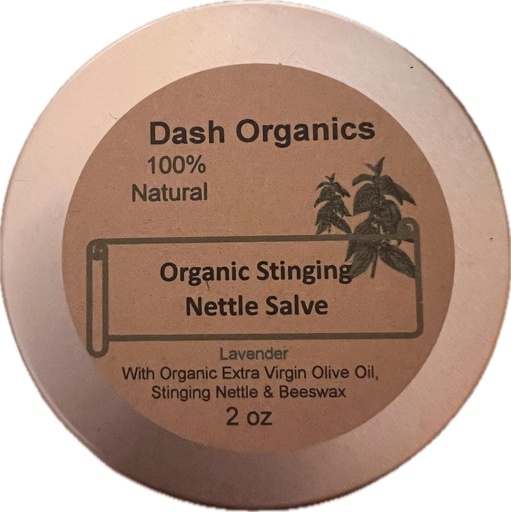 [BRSROGT2CIHGEADH] Guarnizione organica Nettle Salve con Lavanda Olio Essenziale | Un pozzetto Balm 2oz