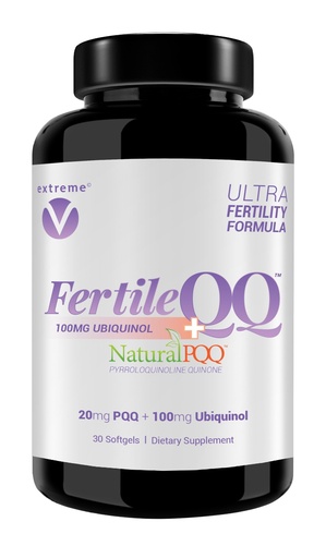 [BRSWEC34CQNRQD3J] FertileQQ ULTRA Ubiquinol (QH) plus PQQ to BOOST Mama's 2B Natural Reproductive Support, #1 Formula for Support of Mitochondria Egg Cell Health - Doctor Recommended Fertility Formula.