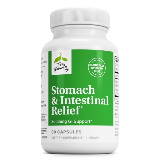 [BRSWIZIMAUJQ23L4] Terry Naturally Advanced DGL - 75 mg Licorice, 3.5% Glabridin - 60 Vegan Capsules - Soothing Stomach & Intestinal Support Supplement - Non-GMO, Gluten-Free - 60 Servings