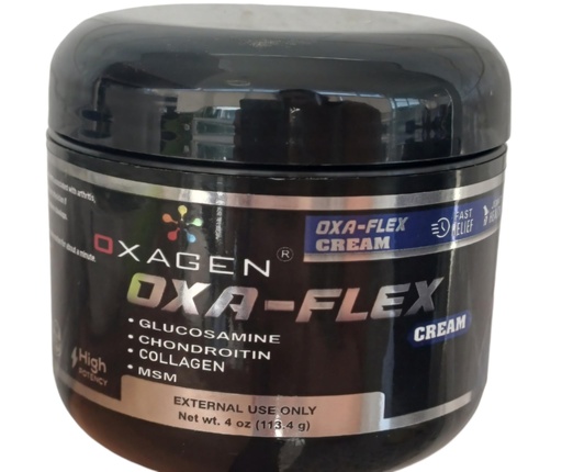 [BRSRAFAKCB6A2EL6] OXA-Flex Glucosamine & Chondroitin Cream with MSM & Collagen | Natural Cream for Men & Women | Soothe Joint, Bone & Muscle Pains, Improve Mobility, Relieve Discomfort & Speed Up Healing - 4 Oz