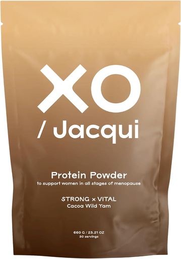 [BRSROFL7DJYAI2AY] Organic & Vegan Protein Powder for Women Cacao-Chocolate Wild Yam – Delicious Protein Powder Made from 6 Science-Backed & Nutritious Ingredients – Organic Protein Powder Formulated to Support Women