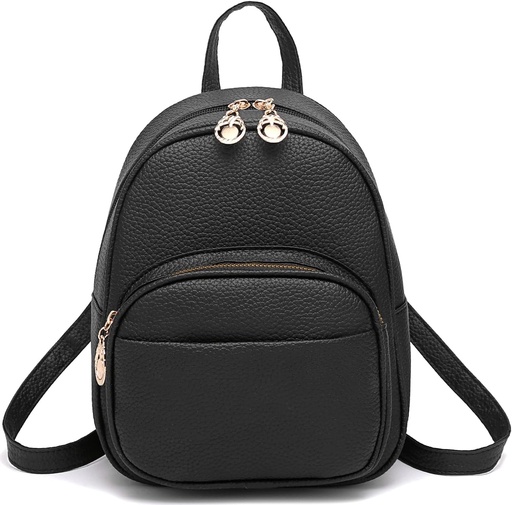 [BRSWYAAHAUHREAL3] Barsine Mini Backpack for Women Girls Leather Backpacks Casual Small Daypack Shoulder Bag with Pockets