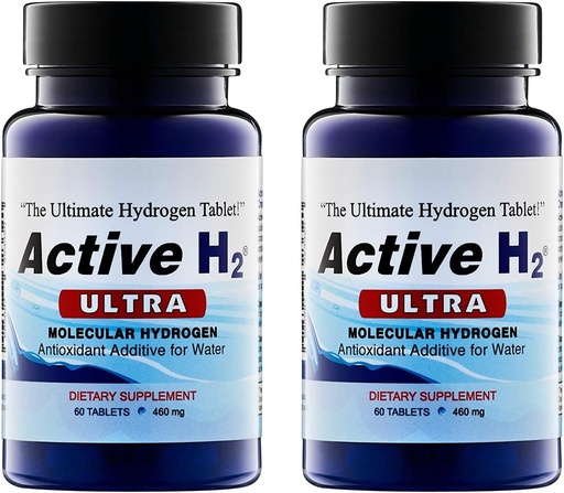 [BRSWKHQCBUFWICAV] Active H2 Ultra+ Hydrogen Water Tablet - Optimize Health, Support Immunity, and Balance Antioxidants with Benefits of Molecular Hydrogen 120 Servings