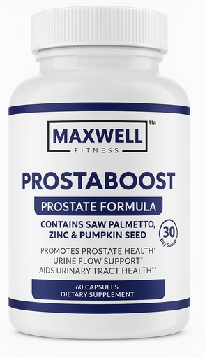[BRSRAAA6OUNGCH3F] Prostapure for Men Boost Mannen Prostaat Ondersteuning met Saw Palmetto, Zink, Selenium & 19 Kruiden - Urinaire stroom en blaas controle Formule, 60 Veggie Caps