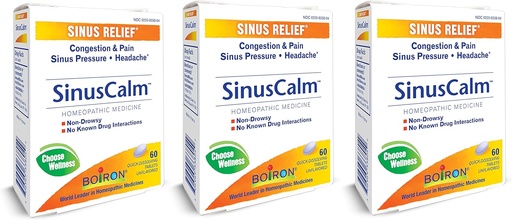 [BRSW2YABC4CWC234] Boiron - Sinus Calm Sinus Relief - 1 Each - 60 TAB