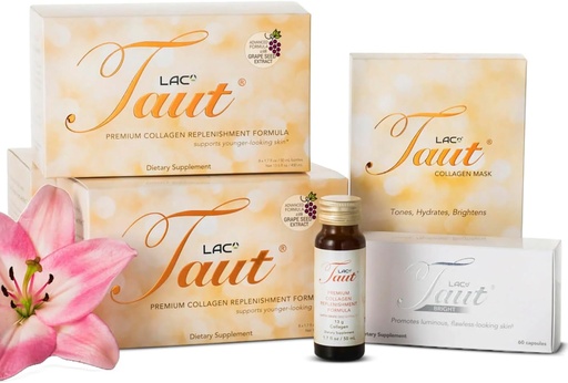 [BRSRAHTYAV6GOG3B] TAUT Premium Advanced Collagen - Liquid Collagen for Women Collagen Drink Advanced Formula for Hydration, Vitamins C, Wrinkles, Fine Lines and Sagging Skin - Best Liquid Collagen
