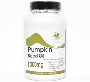 [BRSWKEYPOYGGOEDI] Pumpkin Seed Oil 1000mg Emulsified Dry ~ 200 Capsules - No Additives ~ Naturetition Supplements