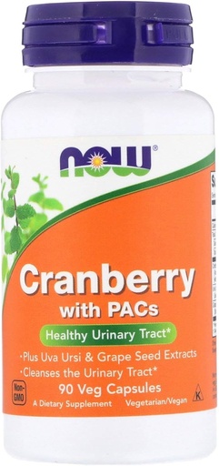 [BRSWIYAFBIAAEFLC] Now Foods Cranberry, 90 caps (Multi-Pack