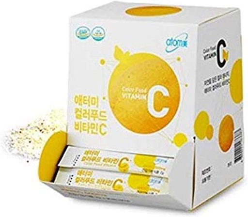 [BRSWEBA2PNYBU332] ATOMY 彩色食品维生素C, 粉末 - 180g (GoodLux)