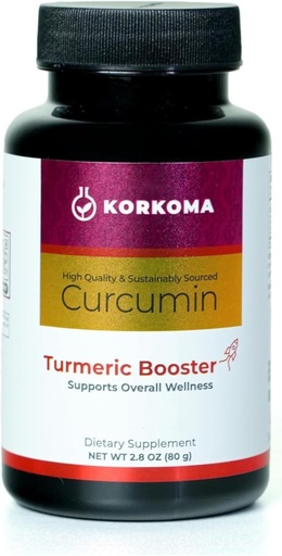 [BRSRA2Q6BMPWMYD3] Turmeric Booster - Organic Turmeric Superfood with Curcumin Extract, Supports Immune System, Nurtures Healthy Skin & Overall Well-Being