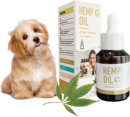 [BRSROGQEBYARMDT4] Hеmp Oil for Dogs - Pets Hemp Calming Drops for Anxiety Sleep Pain Inflammation Arthritis Allergies - Supports Skin Itchy, Joint & Hip Health - Herbal Supplements- Non-GMO