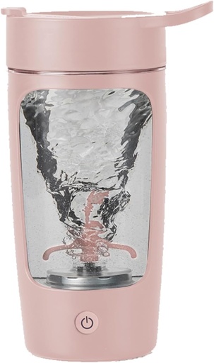 [BRSROHANA4MGE3I6] Electric Shaker Bottle, Blender Bottles For Protein Mixes, | Tritan | BPA Free| Portable Mixer Cup, Rechargeable Shake Cups And Meal Replacement Shakes, 22 oz(Pink)