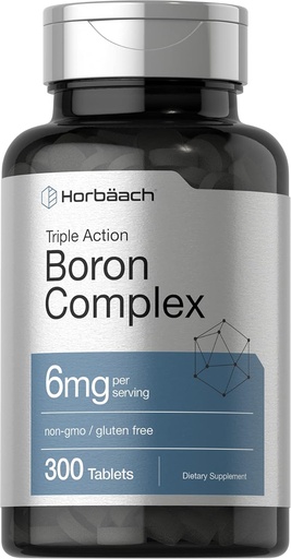 [BRSWYYIDB4CQO2D6] Horbäach Triple Boron Complex 6 mg Papildinājums 