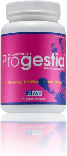 [BRSWKZI5AAIBSGDG] Progestia Prenatal Vitamins for Women with Omega-3 Fatty Acids EPA, DHA, Folic Acid, Iron, Vitamins and Nutrients for Pre During, & Post Pregnancy (90 Pills 3 Month Supply).