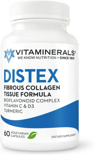 [BRSWGGD2OB7WA3TB] Vitaminerals 117 Distex™ Spinal Disc Support | Bromelain | Turmeric | Manganese | 60 Veggie Caps