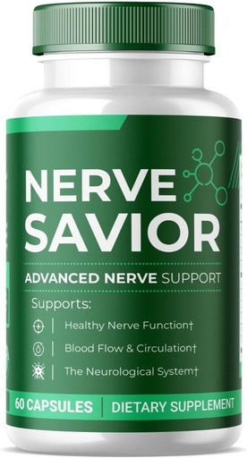 [BRSRAGD6CUIBAET6] Nerve Savior Health Supplement 60 Capsules Genuine Nerve Savior