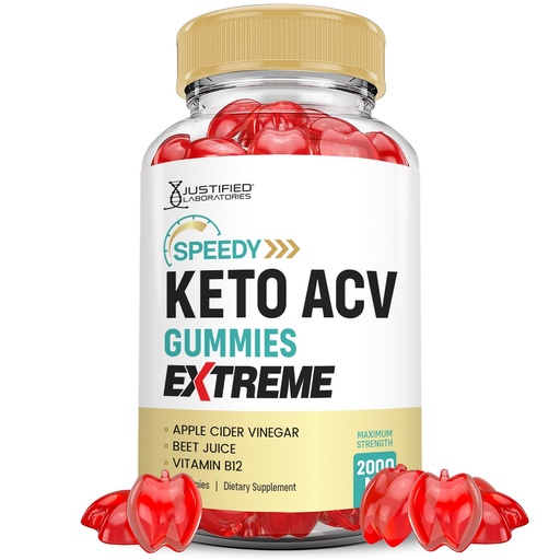 [BRSROZY6AFYRUEI3] Speedy Keto ACV Gummies Extreme 2000MG Speedy Keto Gummies Advanced Formula Apple Cider Vinegar with Pomegranate Beet Juice Powder B12 Vegan Non GMO 60 Gummys