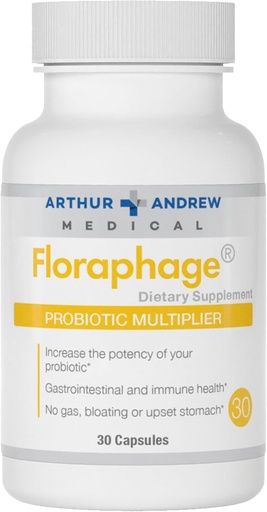 [BRSWIA3RAEEAYCTU] Arthur Andrew Medical, Floraphage, Prebiotic Formula and Probiotic Multiplier, 30 Capsules