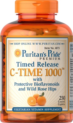 [BRSWIZQ3OYJRU3I7] Puritan's Pride Vitamin C, 250 Count