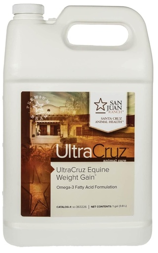 [BRSWIEIMAVYQYFY5] UltraCruz® Equine Weight Gain, 1 Gallon