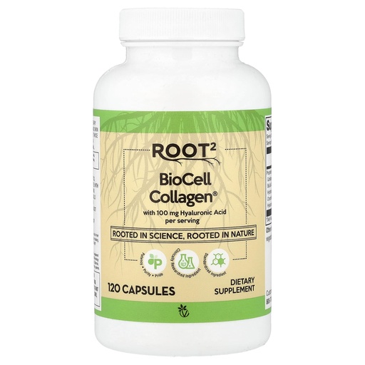 [BRSWIZQEDENBOC3A] Vitacost Root2, BioCell Collagen®, 120 Capsules