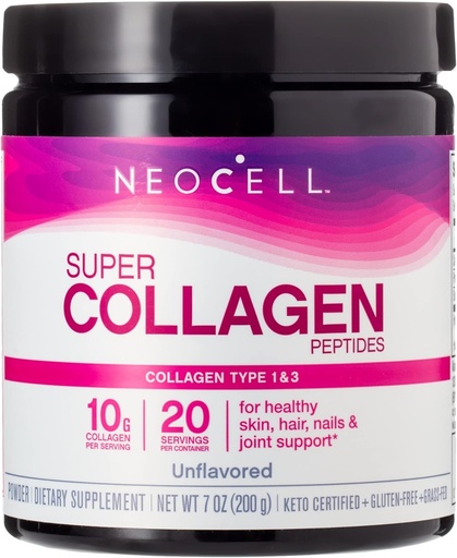 [BRSWI2QEBQBGAEQ7] Neocell Collagen Super milteliai, 7 oz