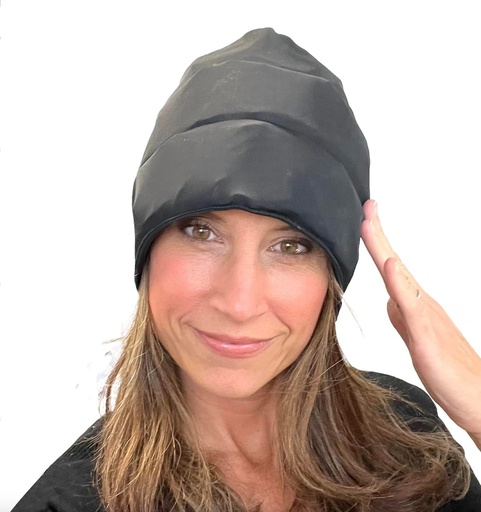 [BRSROAYNAR5AMDTO] Headache Hat Gel Cube Hat -Migraine Cap for Tension Headaches and Migraine Black