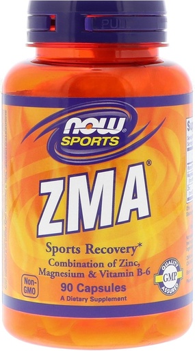 [BRSWI2QGDIHQEA3E] Ahora Alimentos ZMA cápsulas, 800 mg, 90 cápsulas