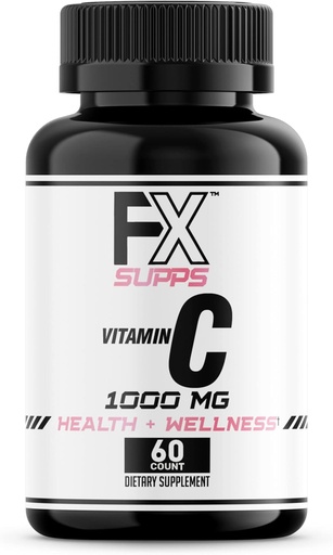 [BRSW2HT6C4GQ2DY2] FXSUPPS Vitamín C 1000 mg (1 balenie po 100 kapsúl) 
