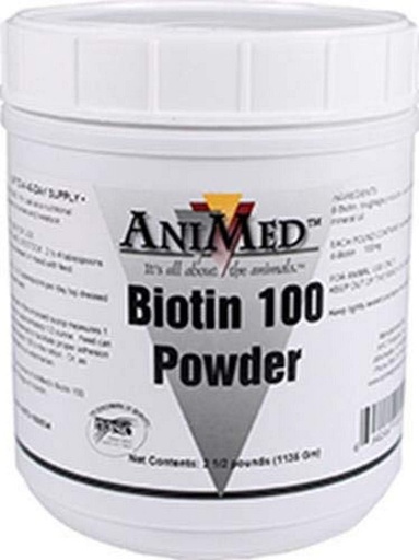 [BRSWIZQZCMNWAEA7] AniMed Biotin 100 2.5 liber...