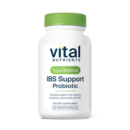 [BRSRO2QLBYHA43LF] Hyperbiotics Vital Nutrients IBS Probiotic | Reduce Symptoms of IBS* | Clinically Studied Vegan probiotic for IBS Relief from Bloating, Gas, Diarrhea, & Abdominal Discomfort* | 30 Capsules