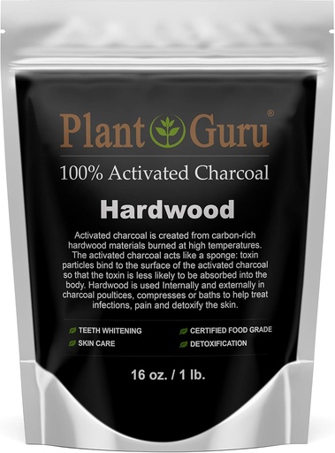 [BRSWYGACBF5R4F3Z] Aktif Charcoal Toz 1 lb. Hardwood - Gıda Sınıfı Kosher Non-GMO - Diş Beyazıt, Yüz Maske ve Soap Making. Doğal Detoxification teşvik eder ve Digestion'a yardımcı olur