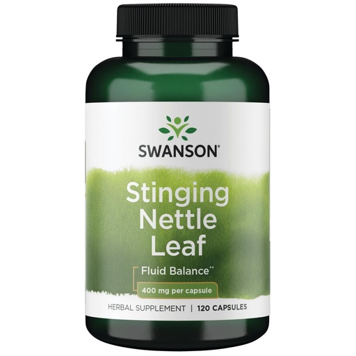 [BRSWIZ34BR6G2FDG] Swanson Stinging Nettle Leaf (Urtica Dioica) - Herbal Supplement Promoting Urinary Tract & Respiratory Health Support - May Support Healthy Fluid Balance - (120 Capsules)
