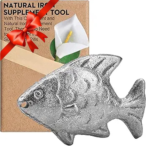 [BRSW2YIFBECQEEL4] Iron Fish Cooking Tool to Add Original Iron Supplement to Food and Water, Iron Supplement Tool for Iron Deficiency Vegetarians, Pregnant Women and Children