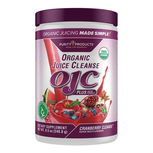[BRSWKEAAOB4WGFQ3] Certified Organic Juice Cleanse - OJC Plus - Cranberry Cleanse,8.49OZ/240.8g