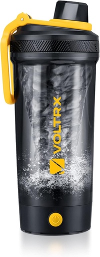 [BRSRMHYFCEBRUFY4] VOLTRX Shaker Bottle, Gallium USB C Rechargeable Electric Protein Shake Mixer, Shaker Cups for Protein Shakes and Meal Replacement Shakes, BPA Free, Made with Tritan, 24oz