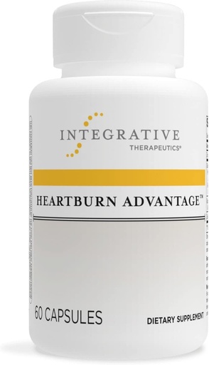[BRSWGCQ5CICQMHY2] Integrační terapie Heartburn Advantage - Podpora pro příležitostné Heartburn, Bloating & Nausea * - Digestive & GI Zdravotní podpora Supplement- Gluten- Free & Dairy- Free - 60 Kapsle (60 Služeb)