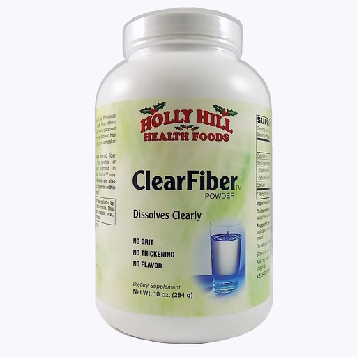 [BRSWGZT6CQIWCA3L] Holly Hill Health Foods, Clear Fiber Powder, 10 Ounce
