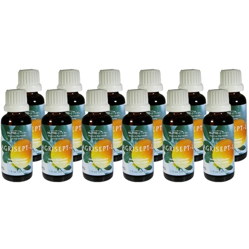 [BRSWKHQQCQHGKF3B] Agrisept - L Antioxidant 30ml (1 oz) 12 bottles by Nutri-Diem Inc.