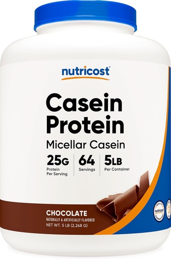 [BRSWGAIPBAJRSDI4] Numitrost Casein Protin protos 5lb ช็อกโกแลต - Micellar Casein, Gluten free, Not-GMO