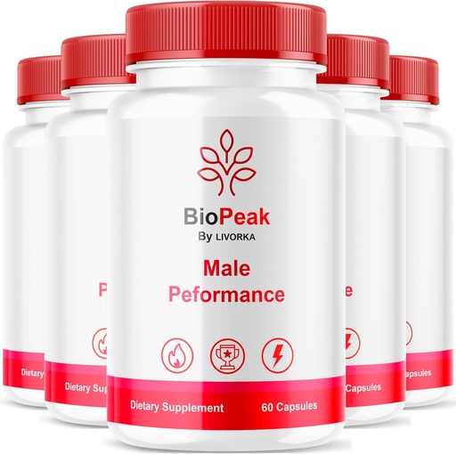 [BRSRAZABCUJWOADV] (5 Pack) ביוPeak כמוסות, BioPeak Advanced Support Pills (300 קפסולות)